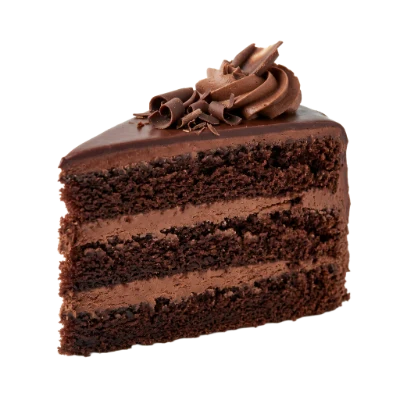 Slice Of Chocolate Cake