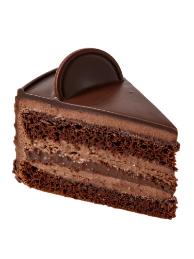 Slice Of Chocolate Cake