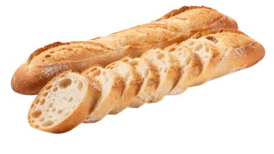 Sliced French Baguette