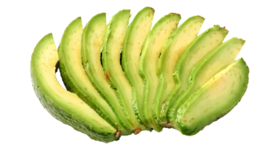 Sliced Fresh Avocado