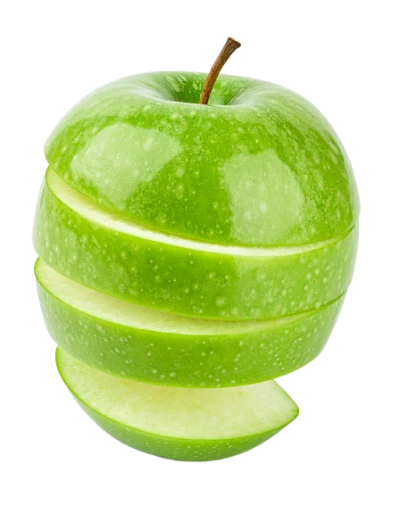 Sliced Green Apple