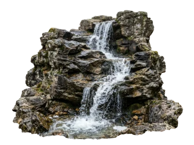 Small Rock Waterfall