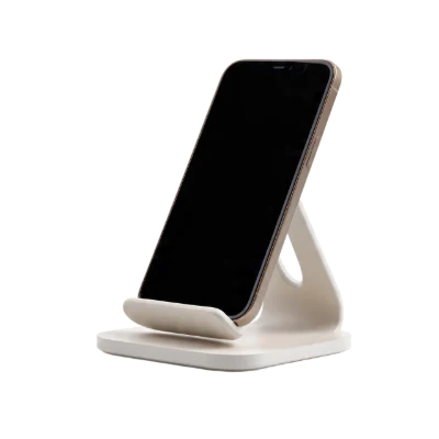 Smartphone On Desk Stand