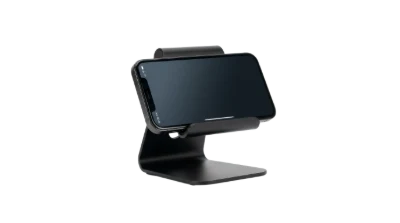 Smartphone On Desk Stand