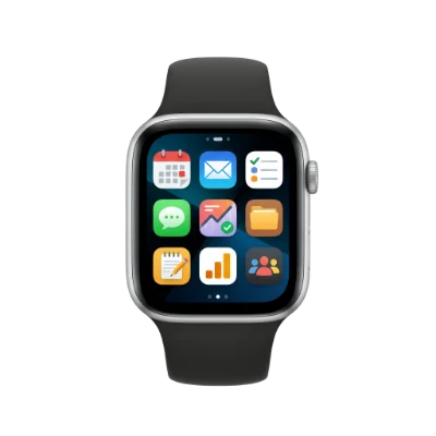 Smartwatch With App Icons