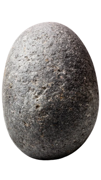 Smooth Grey River Stone