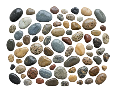 Smooth River Stones Collection
