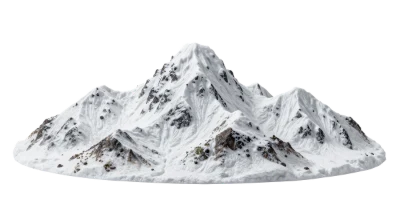 Snowy Mountain Peak