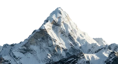 Snowy Mountain Peak