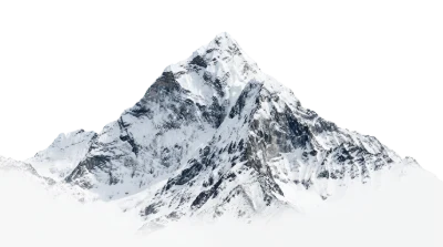 Snowy Mountain Peak