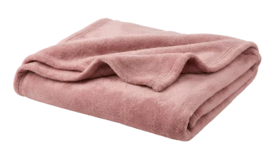 Soft Pink Fleece Blanket