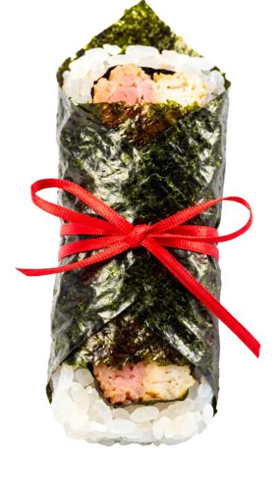 Spam Musubi With Ribbon