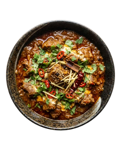Spicy Mutton Curry Bowl