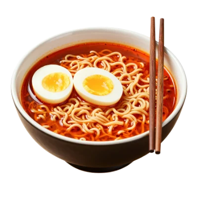Spicy Ramen Noodle Bowl