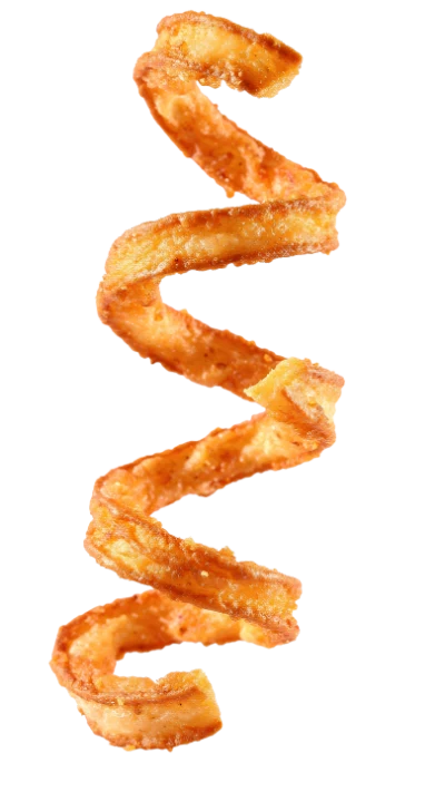 Spiral Fried Potato