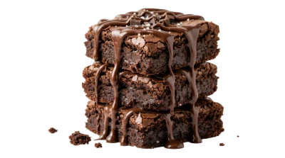 Stack Of Chocolate Brownies