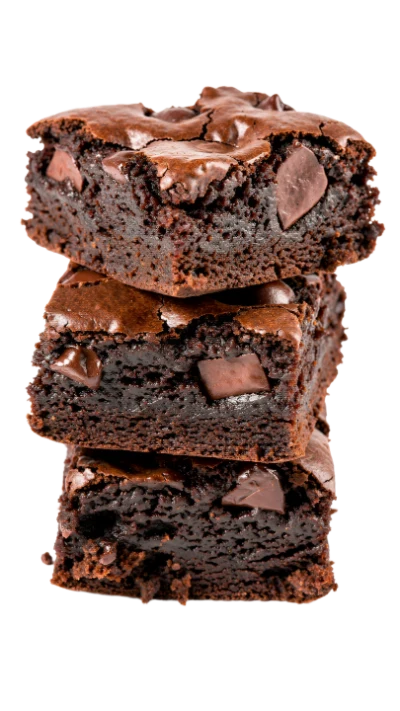 Stack Of Chocolate Brownies