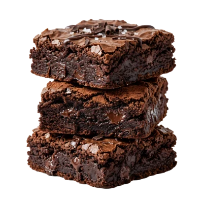 Stack Of Chocolate Brownies