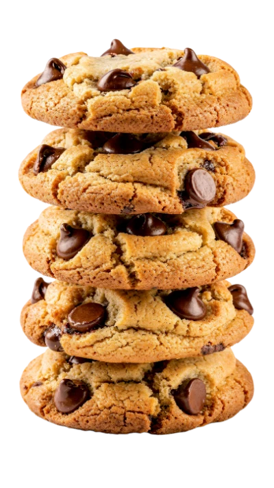 Stack Of Chocolate Chip Cookies