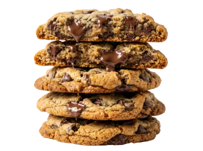 Stack Of Chocolate Chip Cookies