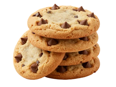 Stack Of Chocolate Chip Cookies