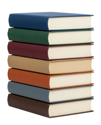 Stack Of Colorful Books