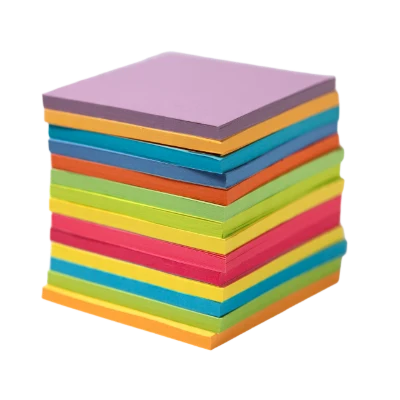 Stack Of Colorful Sticky Notes