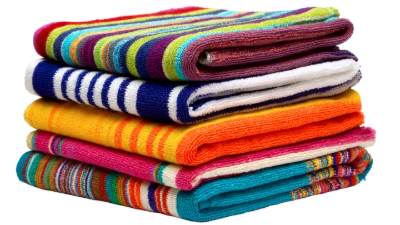 Stack Of Colorful Towels