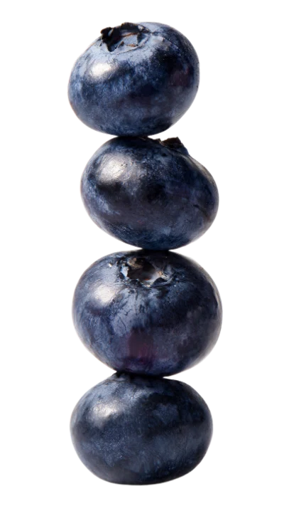 Stack Of Fresh Blueberries