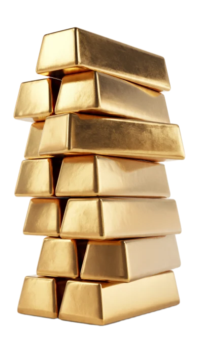 Stack Of Gold Bars