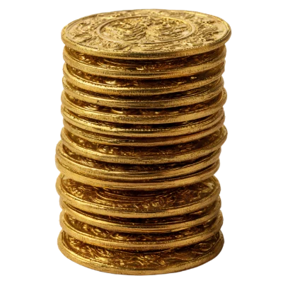 Stack Of Gold Coins