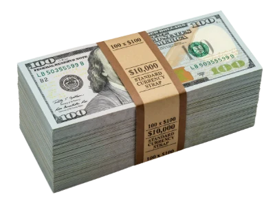Stack Of Hundred Dollars
