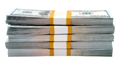 Stack Of Hundred Dollars