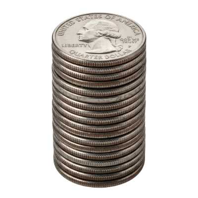 Stack Of Quarters