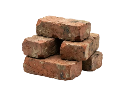 Stack Of Red Bricks