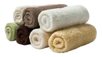 Stack Of Rolled Towels