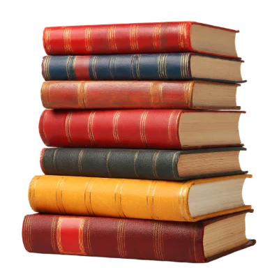 Stack Of Vintage Books