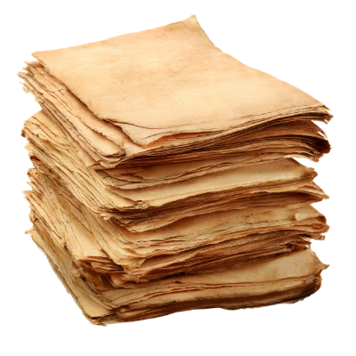 Stack Of Vintage Paper