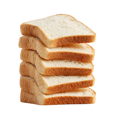 Stack Of White Bread