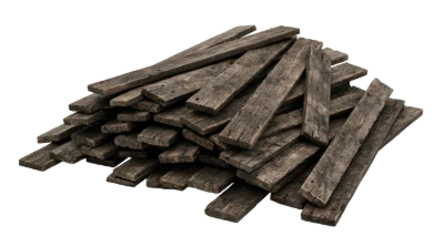 Stack Of Wooden Planks