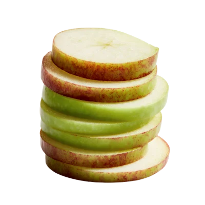 Stacked Apple Slices