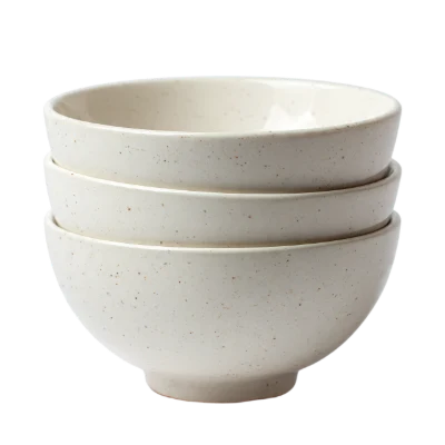 Stacked Ceramic Bowls