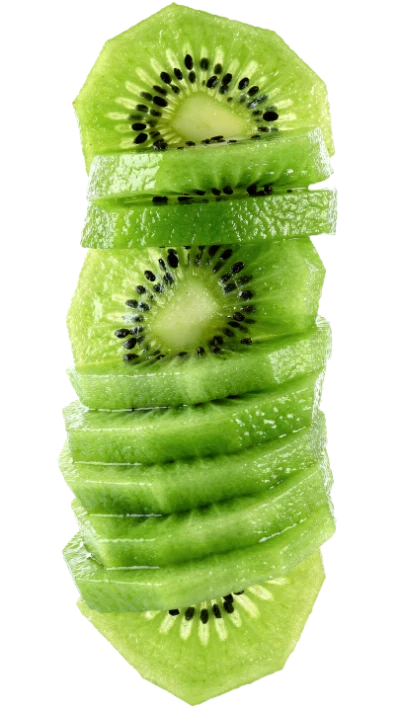 Stacked Kiwi Fruit Slices