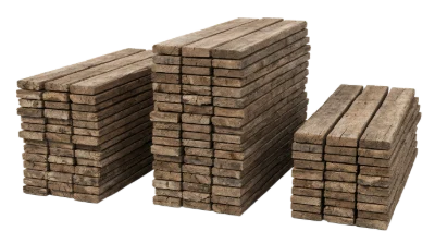 Stacked Wooden Planks