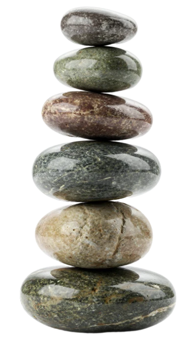 Stacked Zen Stones