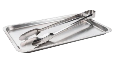 Stainless Steel Tongs Tray