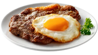 Steak With Fried Egg