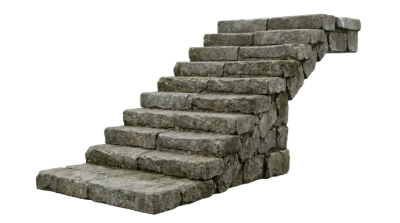 Stone Garden Stairs