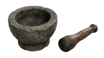 Stone Mortar And Pestle