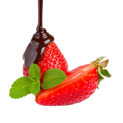 Strawberries With Chocolate Sauce